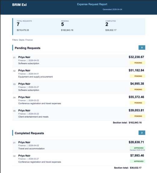 ExpenseIntel – screenshot 4