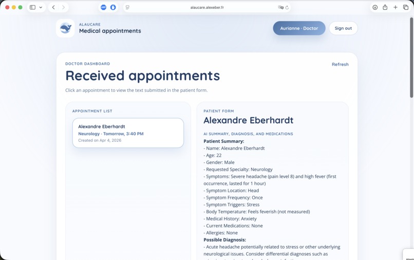 AlauCare – screenshot 3