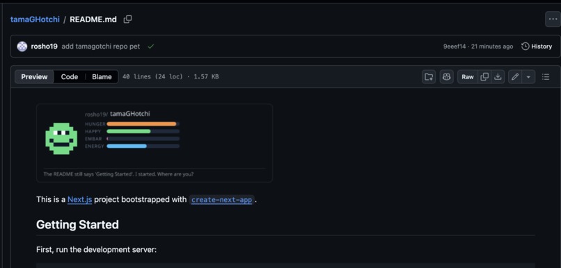 TamaGHotchi – screenshot 1