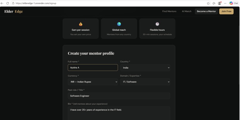 ElderEdge – screenshot 3