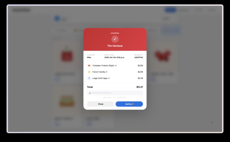 cookies. – screenshot 2