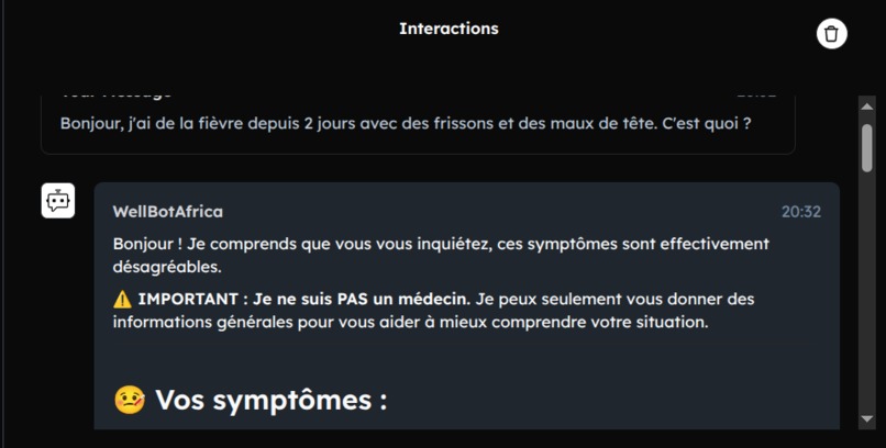 WellBot Africa – screenshot 5