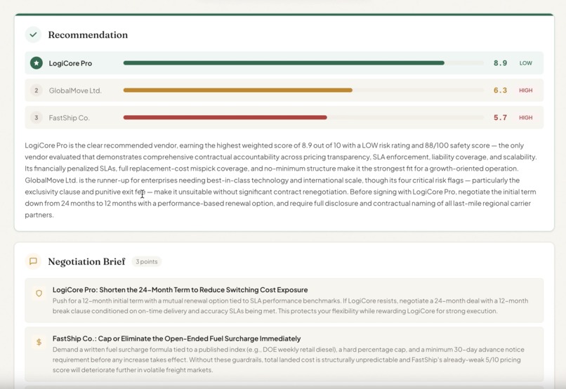 VendorScout – screenshot 2