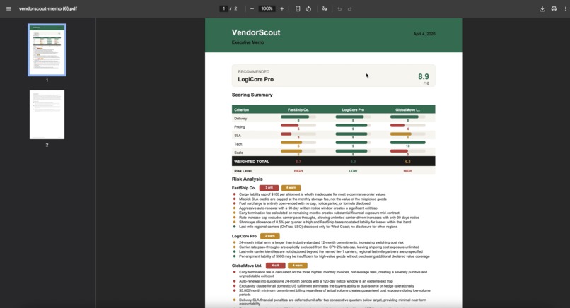 VendorScout – screenshot 4