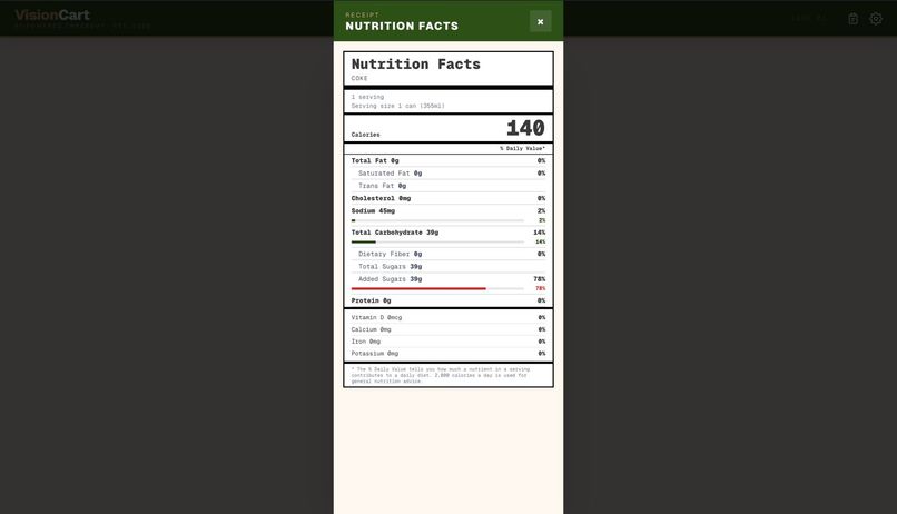 VisionCart – screenshot 3