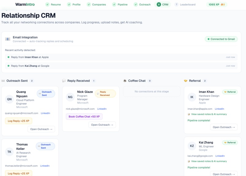 WarmIntro – screenshot 2