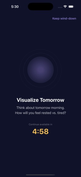 MoreSleep – screenshot 1