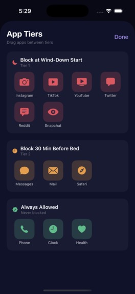 MoreSleep – screenshot 2
