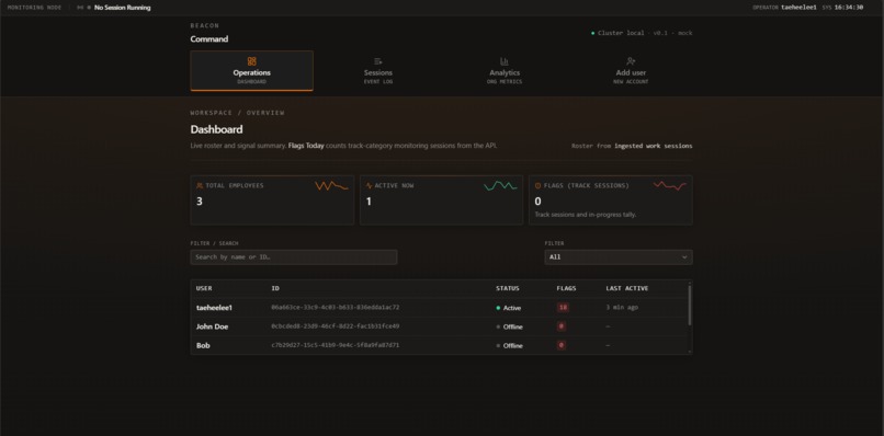 Beacon – screenshot 1