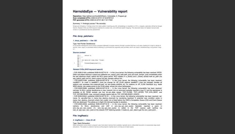 HarnoldsEye – screenshot 2