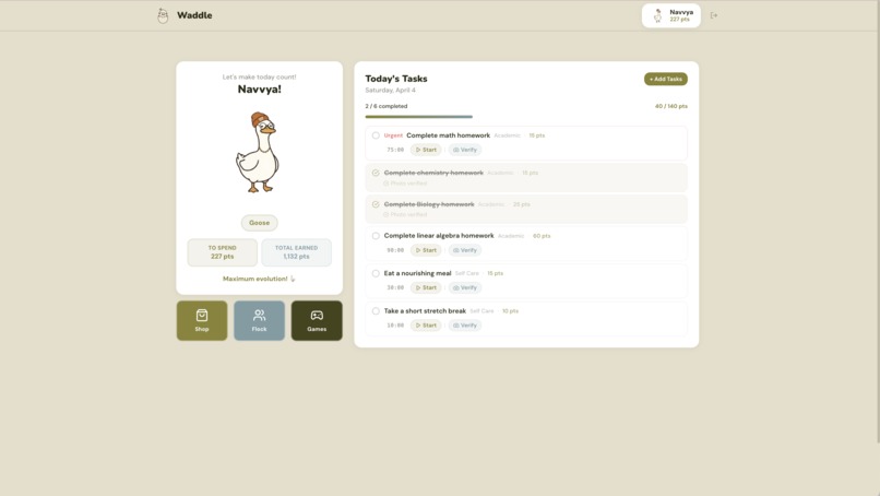 Waddle – screenshot 2