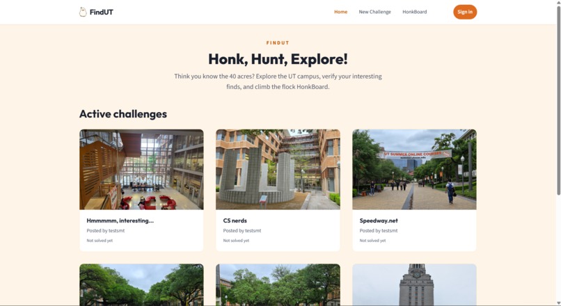 FindUT – screenshot 1