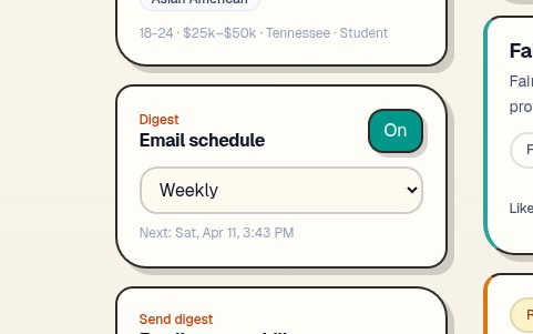 PoliticAlert – screenshot 2