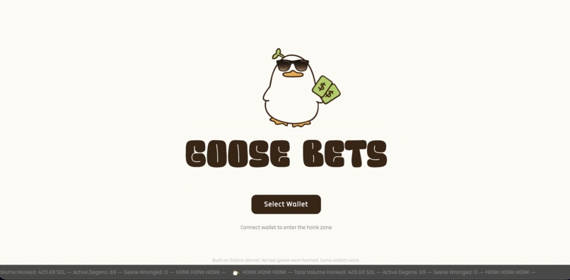 Goose Bets – screenshot 1