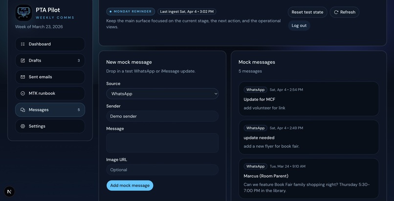 PTA Pilot – screenshot 5