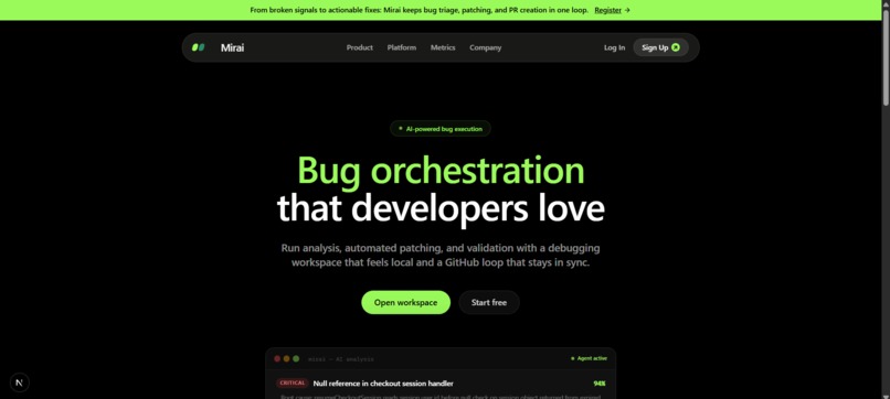 Mirai – screenshot 1