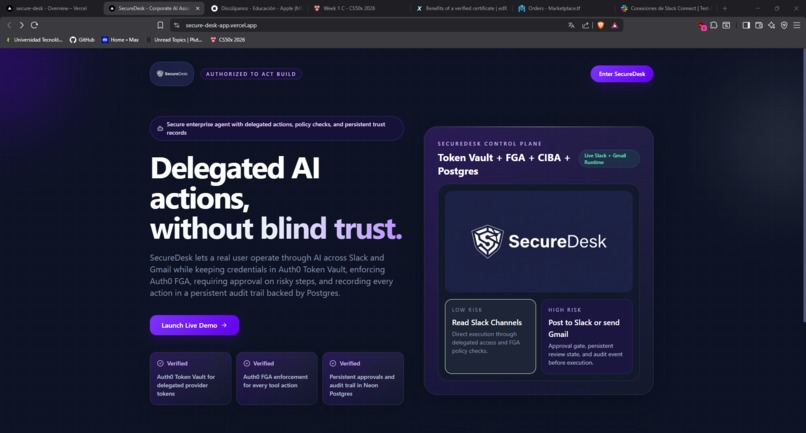 SecureDesk – screenshot 1