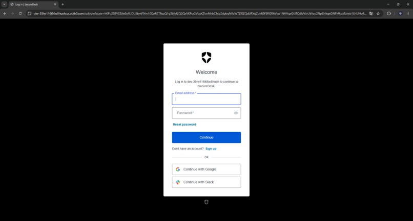 SecureDesk – screenshot 2