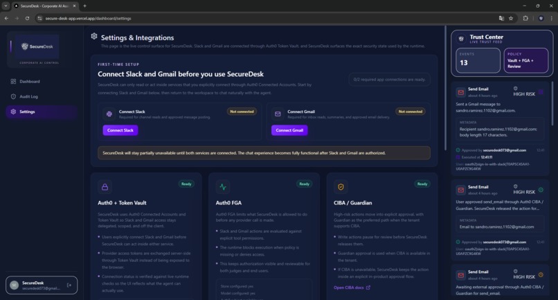 SecureDesk – screenshot 4