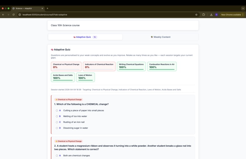 AdaptEd – screenshot 8