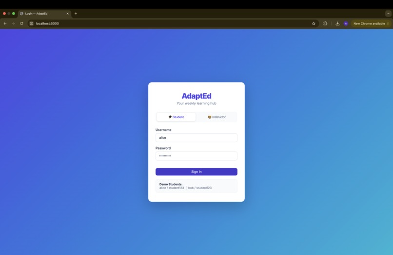 AdaptEd – screenshot 9