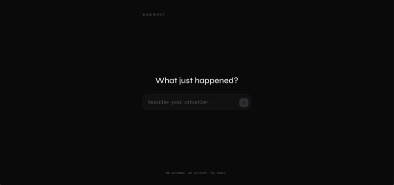 Now What: A teen sexual safety and decision-making app – screenshot 1