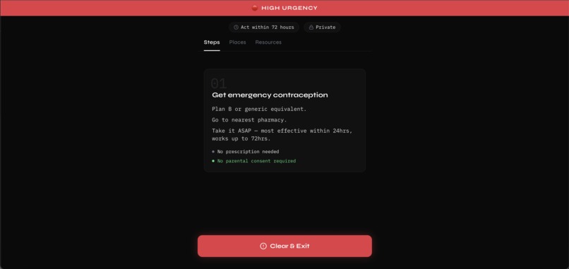 Now What: A teen sexual safety and decision-making app – screenshot 2