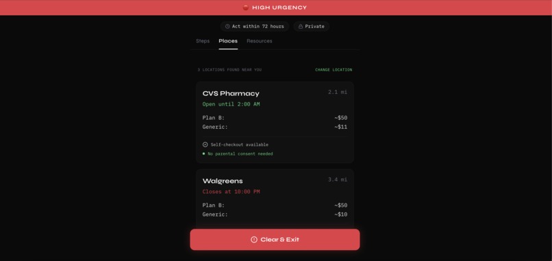 Now What: A teen sexual safety and decision-making app – screenshot 4