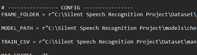 Silent Speech Recognition for the Voiceless – screenshot 7