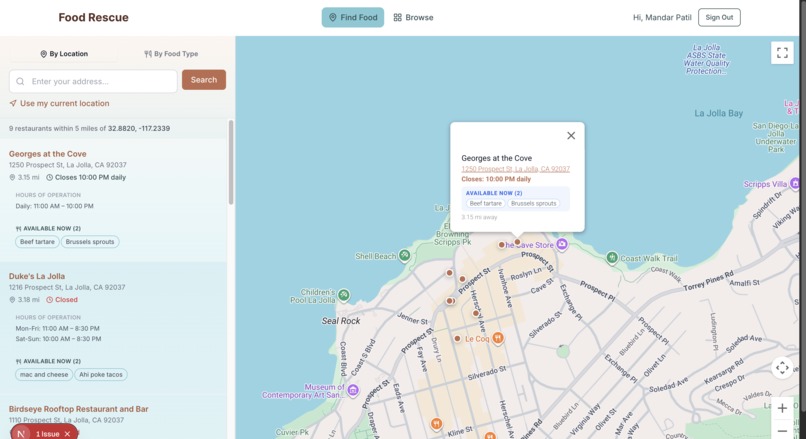 FoodRescue – screenshot 2