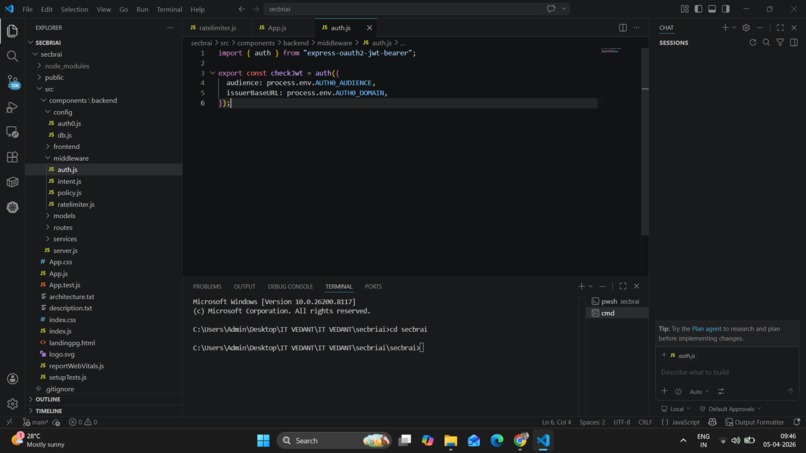 aiagauthapp – screenshot 2