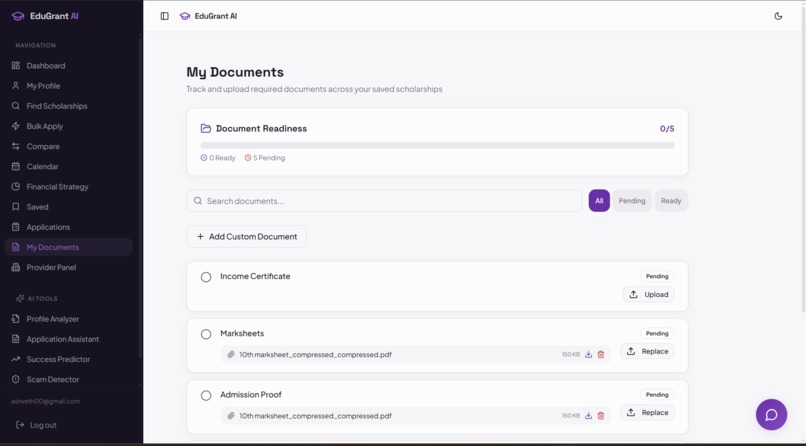 EduGrant  – screenshot 9