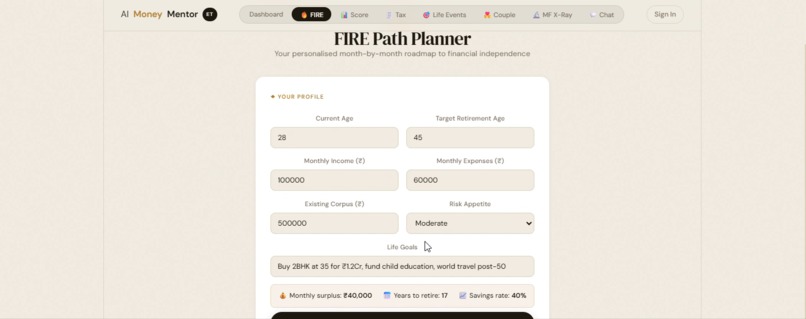 AI Money Mentor – screenshot 4