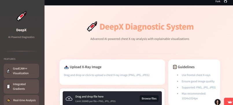 DeepX-ChestXRay – screenshot 1