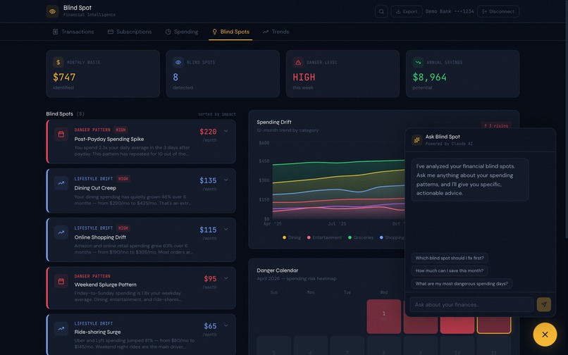 Blind Spot Finance – screenshot 6