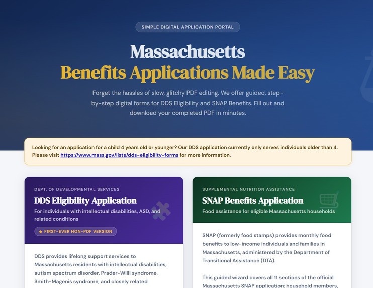 EasyFill for Benefits Applications – screenshot 1