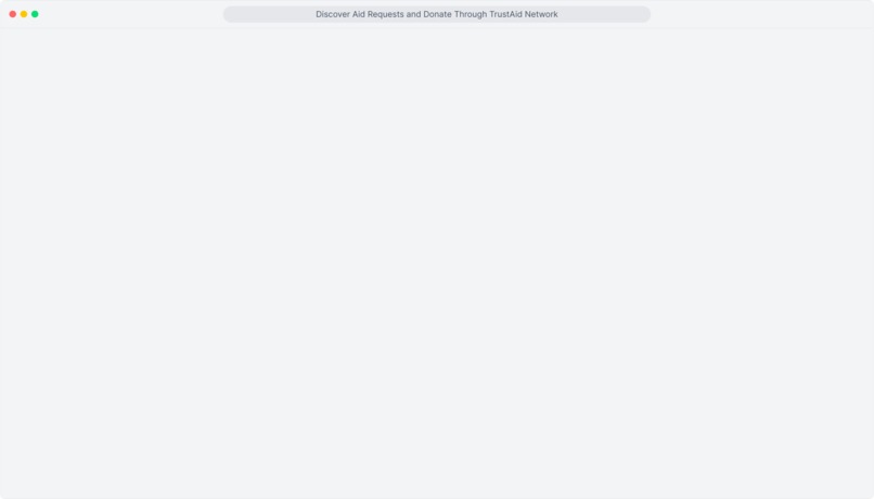 TrustAid+ : AI Verified Aid & Funding Network – screenshot 1