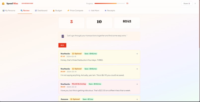 SpendWise AI – screenshot 5