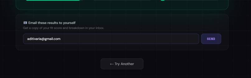 Resume Fit Analyzer – screenshot 5