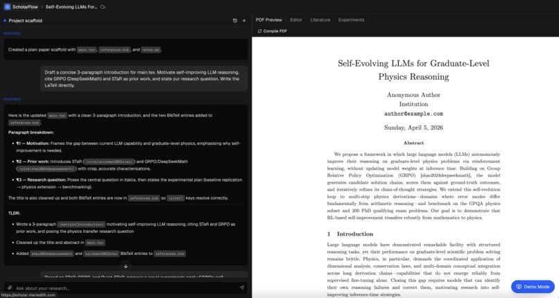 ScholarFlow – screenshot 1