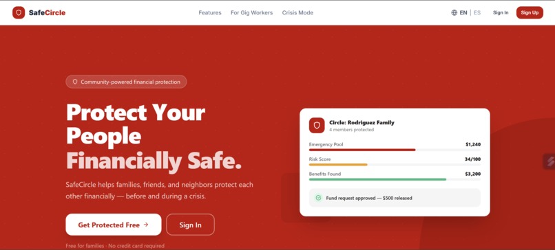 SafeCircle – screenshot 1