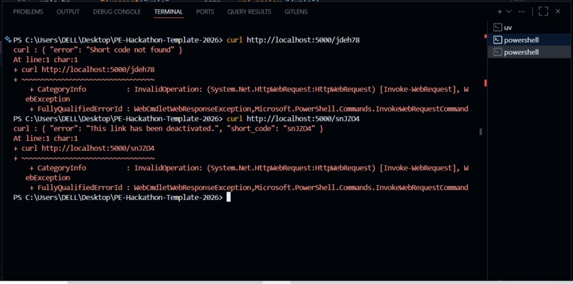 URL_Shortner – screenshot 3