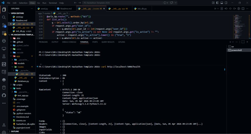 URL_Shortner – screenshot 7