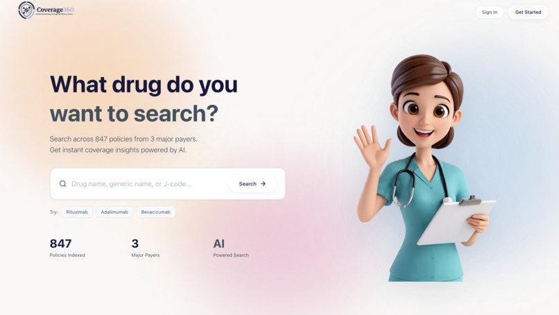 Coverage360 – screenshot 1