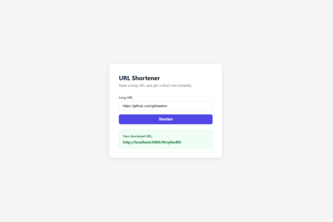 URL Shortener