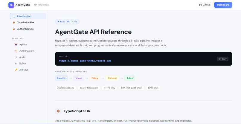 AgentGate – screenshot 2