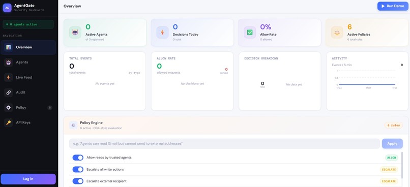 AgentGate – screenshot 3