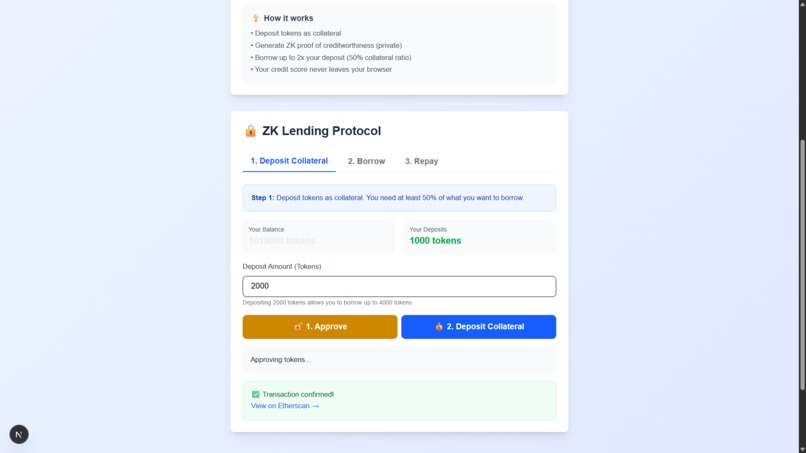 ZKredit – screenshot 3