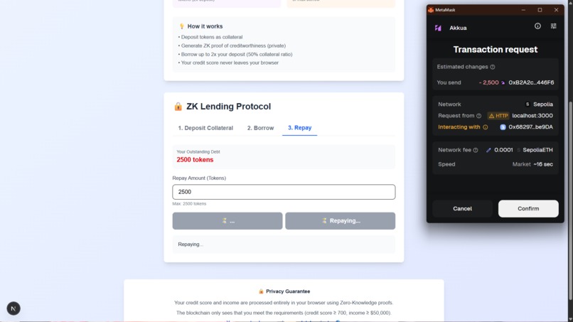 ZKredit – screenshot 6