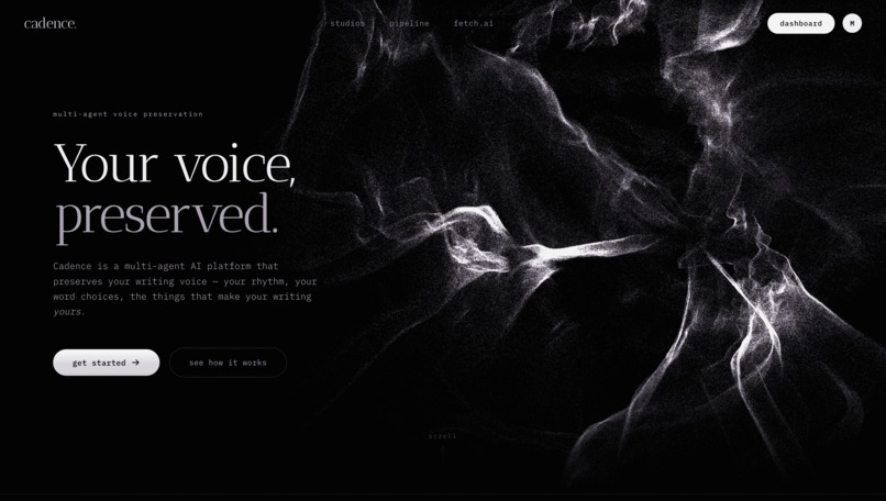 cadence – screenshot 1